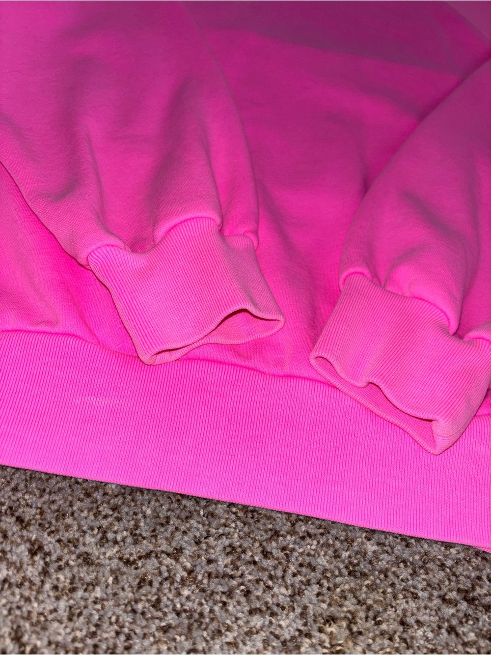 GAP Neon Pink Crew Sweatshirt - Picture 4 of 4